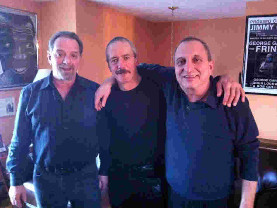 The Fringe in early 2012. Left to right: Gullotti, Lockwood, Garzone.