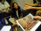 TimeSlips is a program based on the idea that storytelling can be therapeutic for people with dementia. TimeSlips is a program based on the idea that storytelling can be therapeutic for people with dementia.