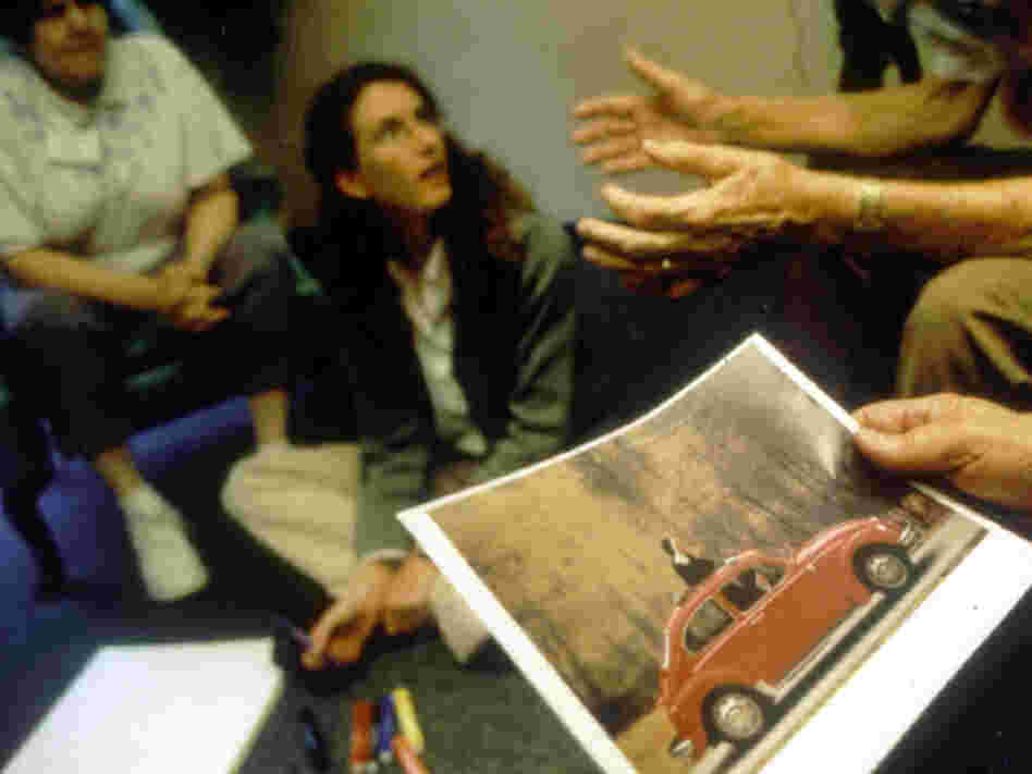 TimeSlips is a program based on the idea that storytelling can be therapeutic for people with dementia. TimeSlips is a program based on the idea that storytelling can be therapeutic for people with dementia.