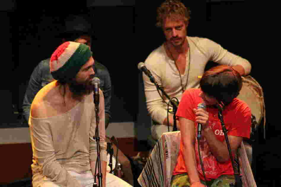Edward Sharpe and the Magnetic Zeros performed song from their two albums at World Cafe Live in Philadelphia.