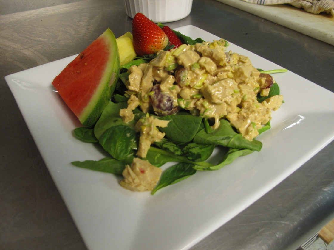 Those who've tried it say fake chicken salad looks and tastes like the real thing.