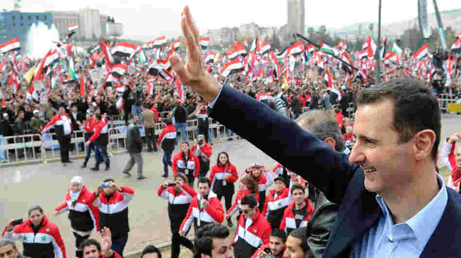 Syrian President Bashar Assad's government has waged a two-pronged campaign against the opposition, critics say. His military continues to fight, while nonviolent activists are being detained in increasing numbers, according to monitoring groups. Syrian President Bashar Assad's government has waged a two-pronged campaign against the opposition, critics say. His military continues to fight, while nonviolent activists are being detained in increasing numbers, according to monitoring groups.