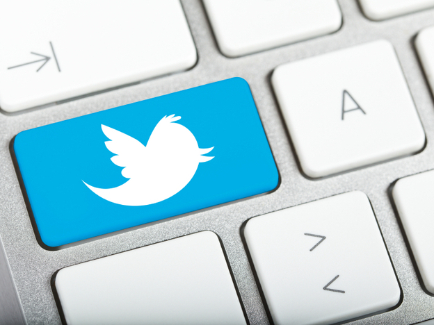 Twitter keyboard.