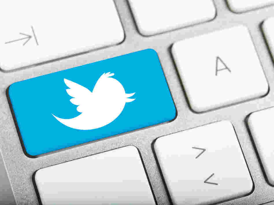 Twitter keyboard.
