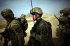 In Afghanistan, American troops are pushing Afghans to take charge. In Afghanistan, American troops are pushing Afghans to take charge.