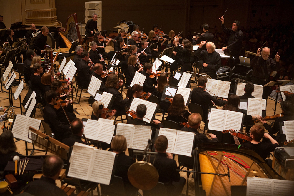 Charles Ives was thinking big when he started composing his Universe Symphony in 1911. It was his most ambitious work, attempting to portray in music the past, present and future of the universe. He died before he completed it. 