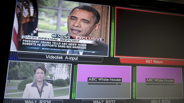 President Barack Obama told ABC this week that he supports gay marriage.