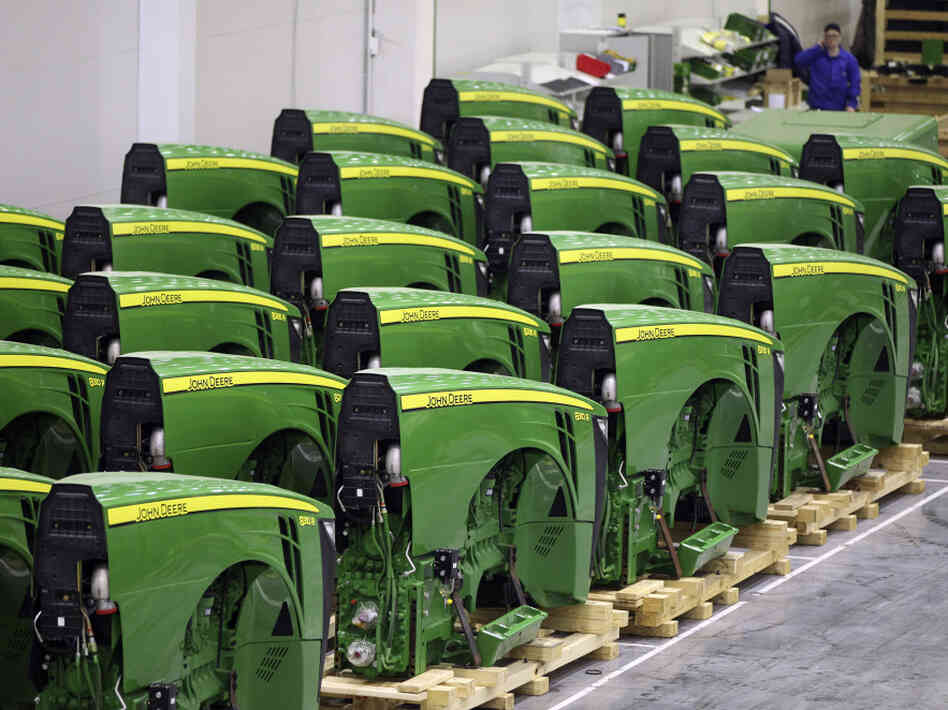 From Iowa To Russia, Tractors Build Economic Bridge NPR