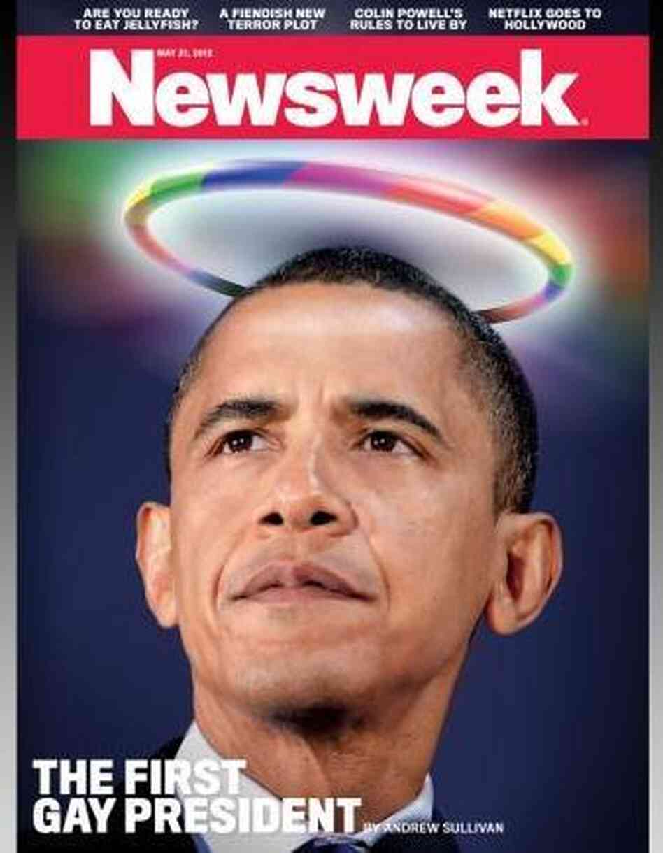 Newsweek's cover.