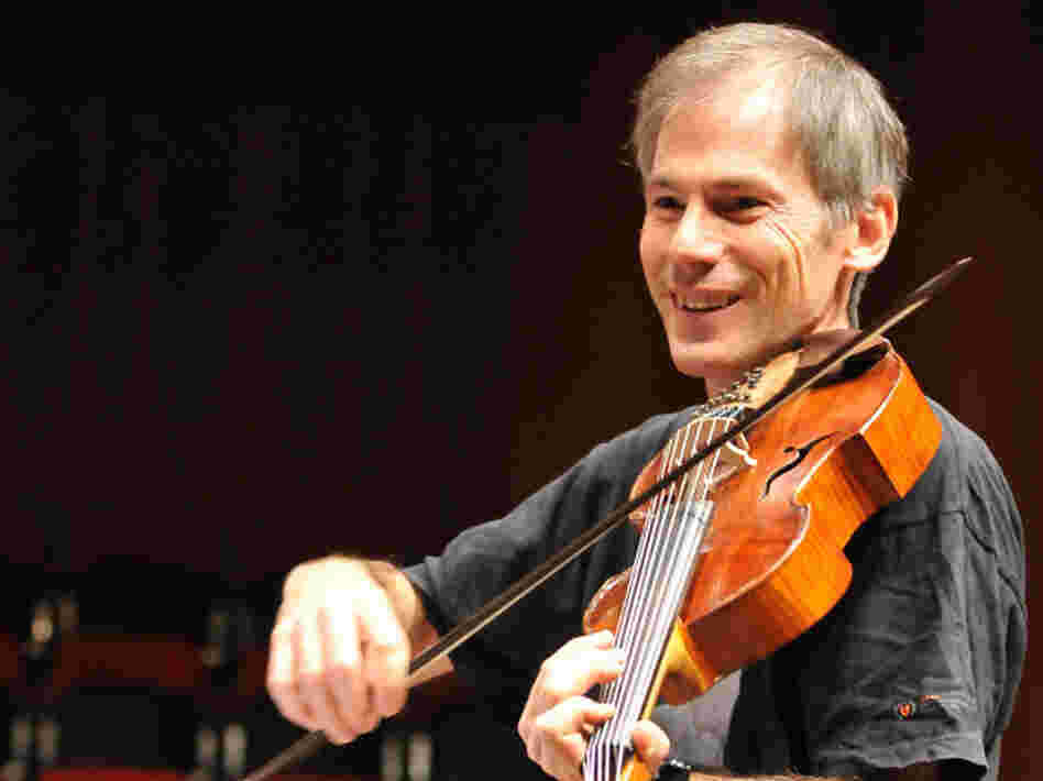 On Garth Knox's new album, Saltarello, the adventurous violist creates surprising musical juxtapositions.