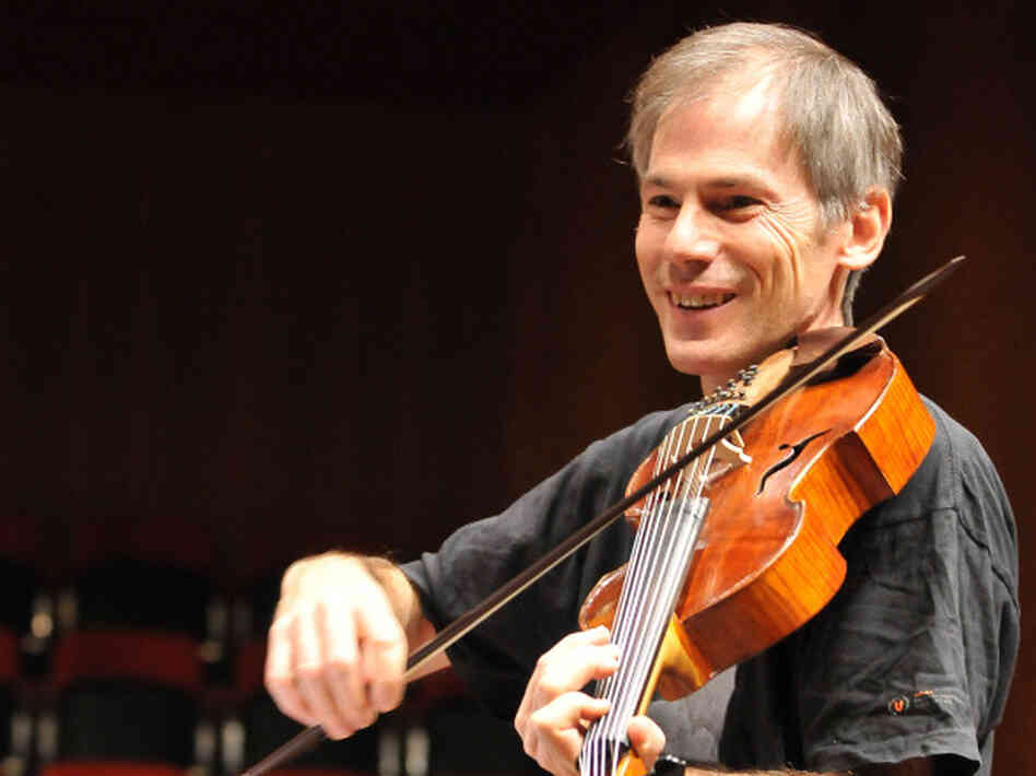 On Garth Knox's new album, Saltarello, the adventurous violist creates surprising musical juxtapositions.
