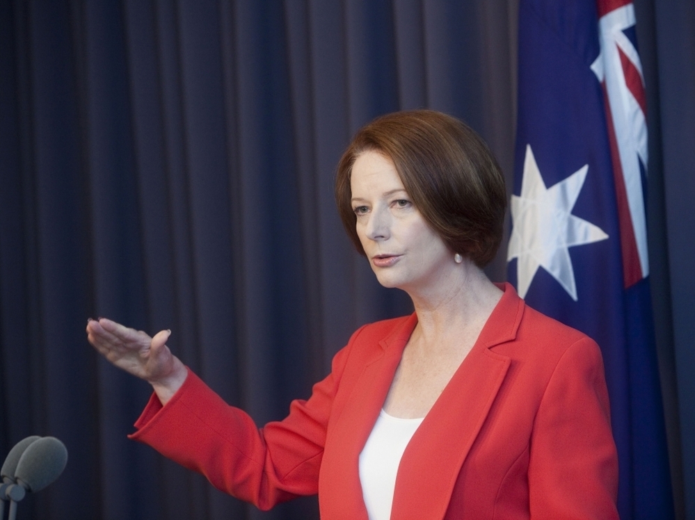 Australian Prime Minister Julia Gillard said last year that poker machine players should set a daily limit on how much they were prepared to lose.