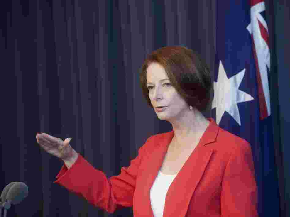 Australian Prime Minister Julia Gillard said last year that poker machine players should set a daily limit on how much they were prepared to lose.