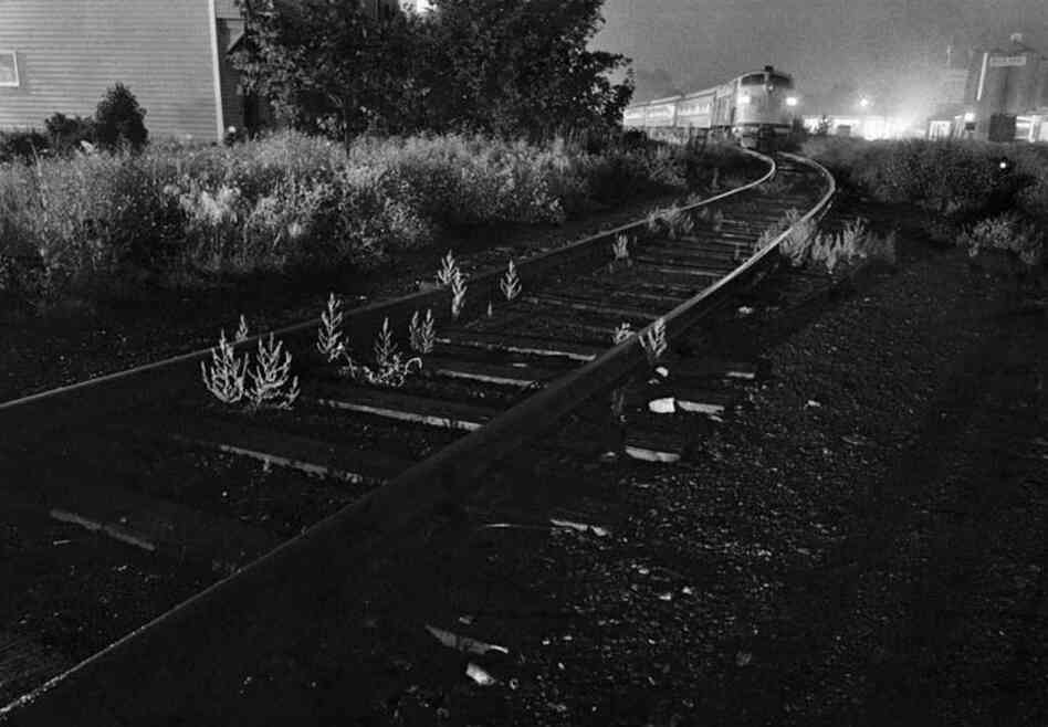 July 29, 1971: A Penn Central train on weed-choked tracks along the little-used Upper Harlem Valley line. The railroad's plans to eliminate service north of Dover Plains in Dutchess County, New York, were met with opposition. But the end of the line came anyway, in March 1972.