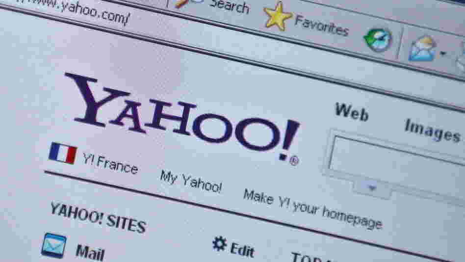 Yahoo's homepage.