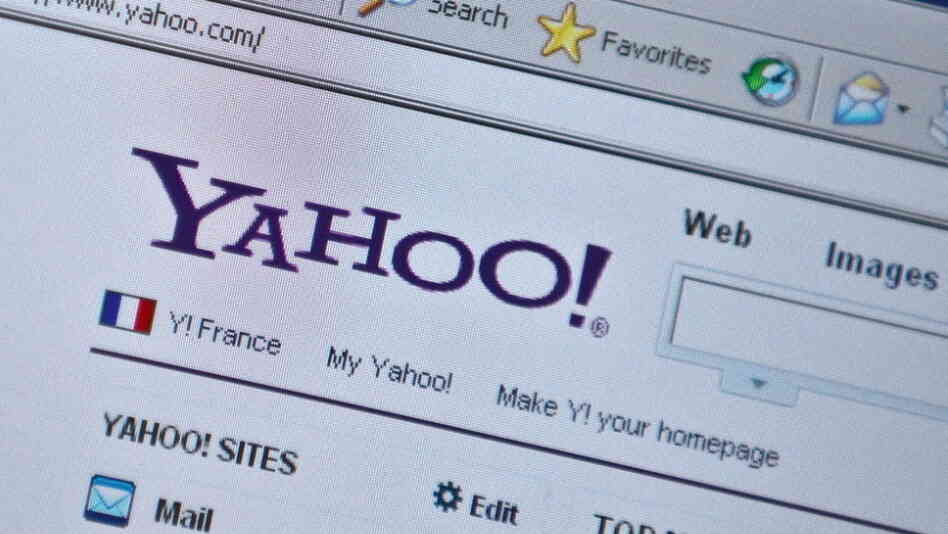 Yahoo's homepage.