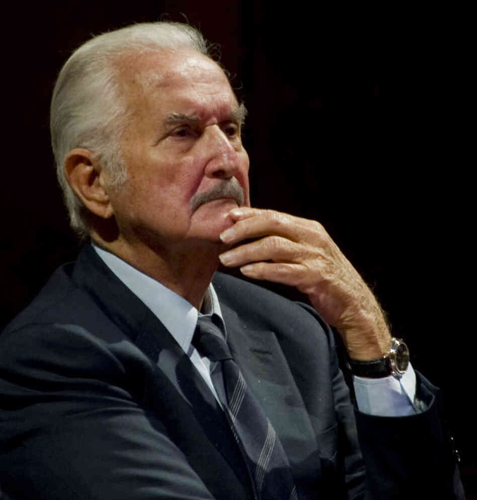 Mexican writer Carlos Fuentes takes part in a tribute to Mexican writer and anthropologist Fernando Benitez in December 2011.