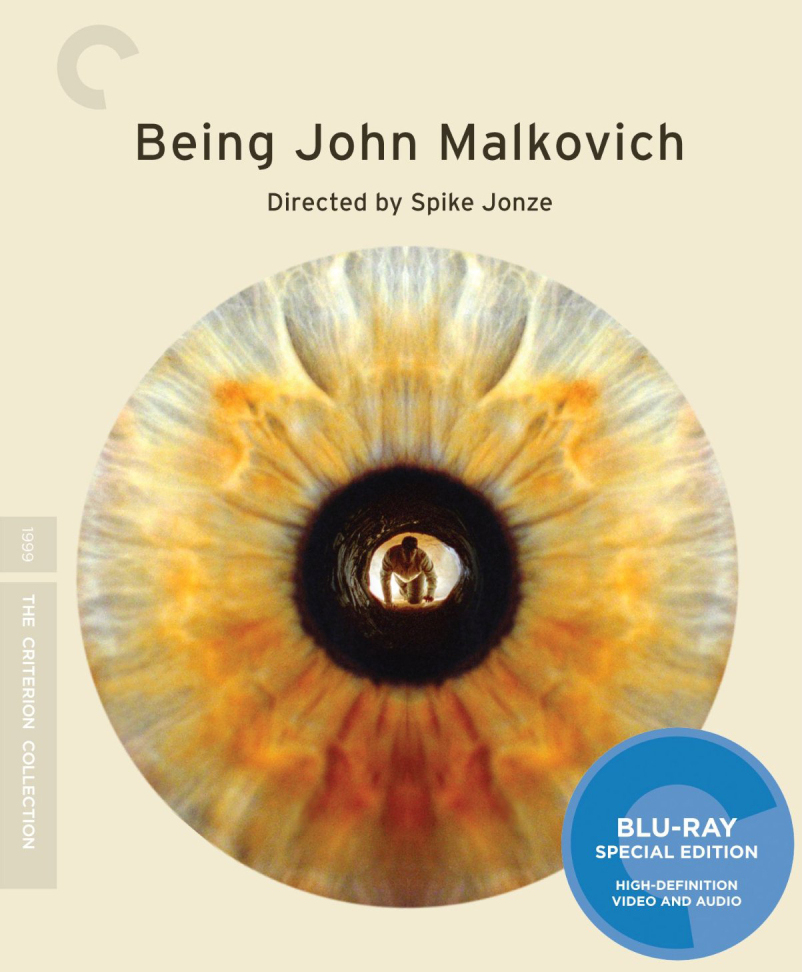 The Criterion Collection Blu-ray release of Being John Malkovich.