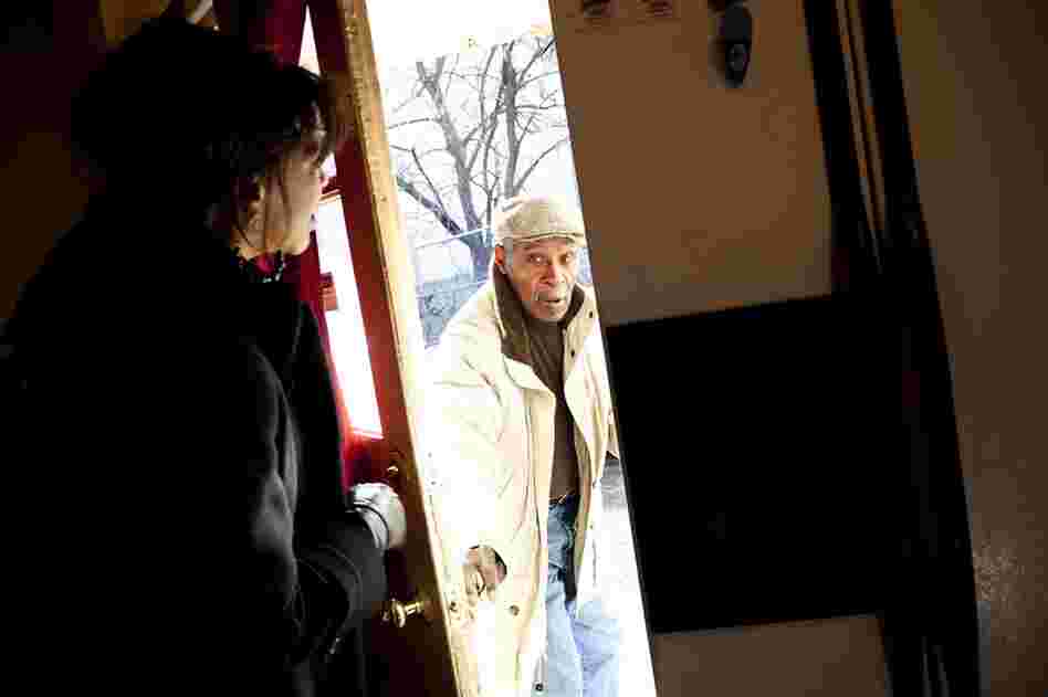 Natasha moved her father, Franklin, 81, into the family home after he developed dementia. "The hardest part is the memory loss," says Nicholas of his grandfather's condition.