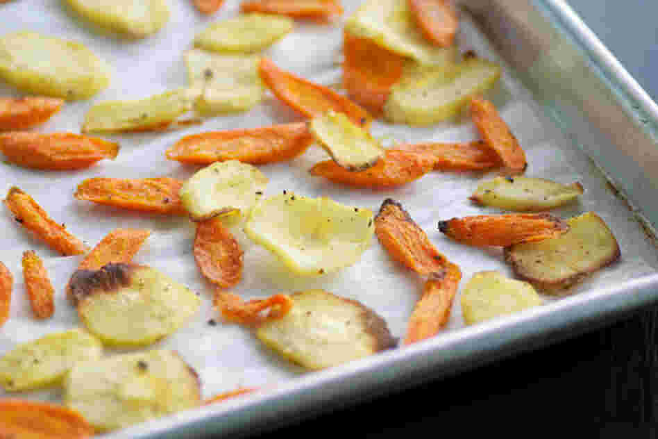 Smoked Paprika Carrot And Parsnip Chips