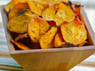 Curried Sweet Potato Chips Curried Sweet Potato Chips