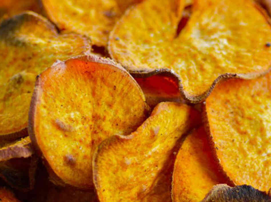 Curried Sweet Potato Chips