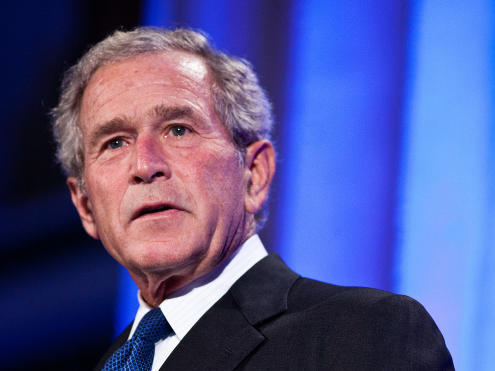 Former President George W. Bush in Washington, D.C., last September.