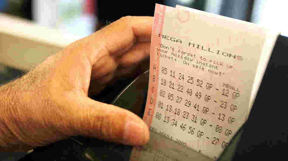Mega Millions tickets.