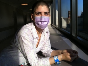On the day before Suleika Jaouad's first chemotherapy treatment in June 2011, an oncology nurse shaved her head. On the day before Suleika Jaouad's first chemotherapy treatment in June 2011, an oncology nurse shaved her head.