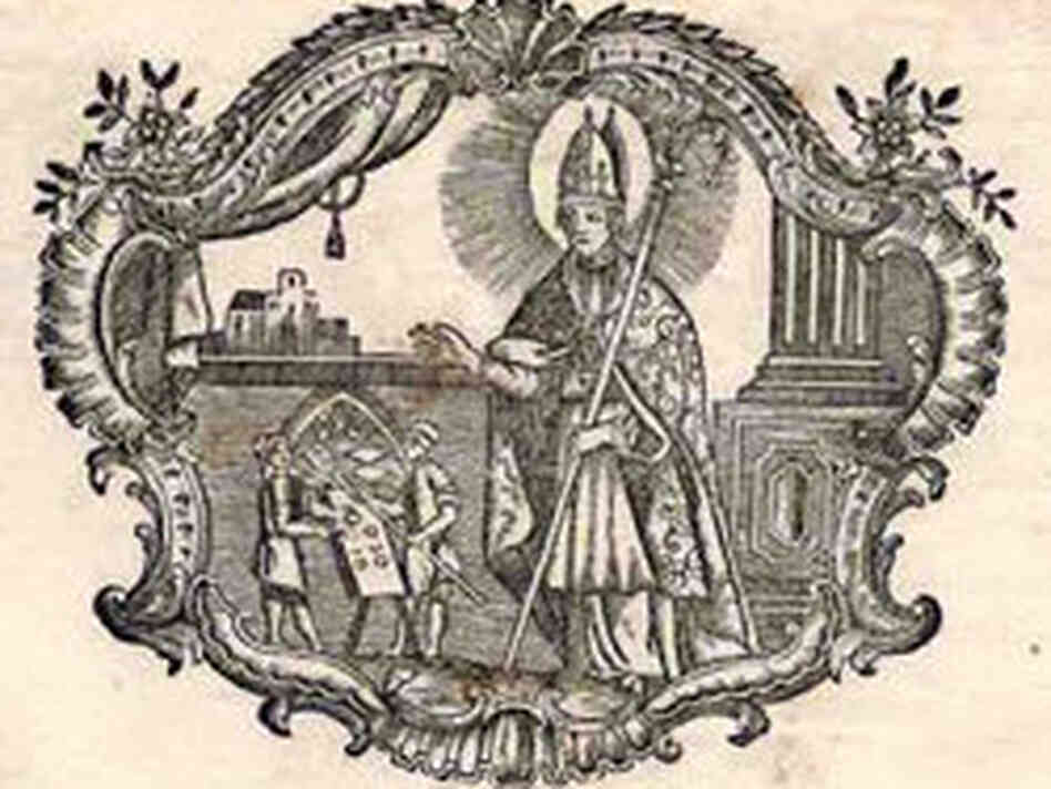 St. Honoratus or St. Honore, patron saint of bakers St. Honoratus or St. Honore, patron saint of bakers