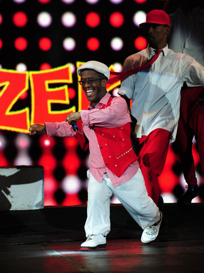 Zanda "Zeke" Charles began as UniverSoul's ringmaster sidekick 18 years ago. Today, he co-hosts the show, and, when not in the ring, he roams the audience signing autographs and giving out hugs.