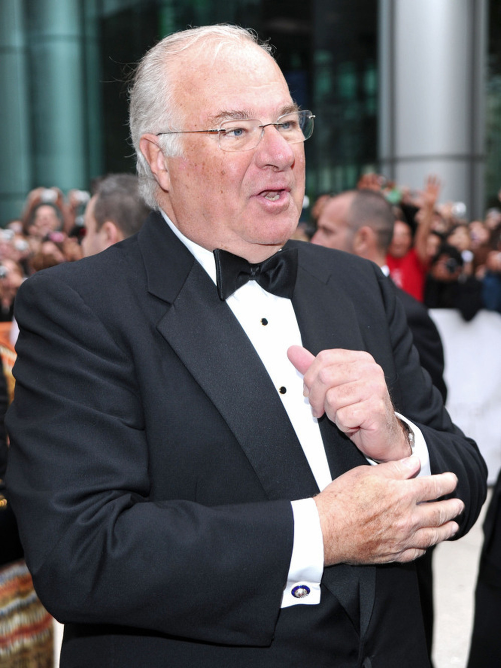 Joe Ricketts, whose American Film Company produced The Conspirator, arrives at the film's premiere during the Toronto International Film Festival in 2010.