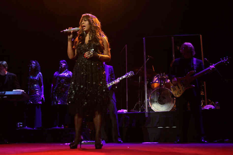 "Music just evolves, people just get tired of it, and they move on to something else," she told The New York Times. "In that period people were in a dance mood. They wanted to be lifted up, they wanted to have fun, they didn't want to think." Summer performs here in New York City in 2010. 