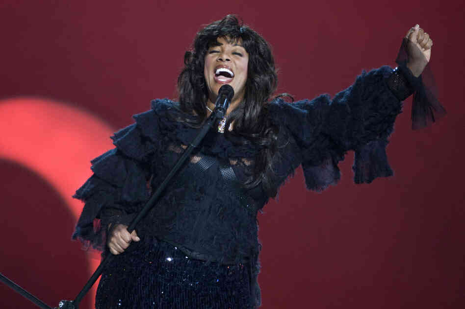 Summer told Fresh Air host Terry Gross in 2003 that during her concerts, "people would rush the stage, men and women, and just throw themselves at the stage. It was like nothing I have ever seen or experienced in my life." Summer performs here in Oslo in 2009. 