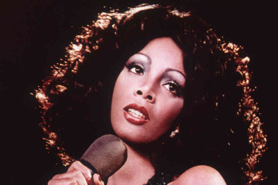 Donna Summer, known as the Queen of Disco, died Thursday at the age of 63. Here, she performs in 1975. 