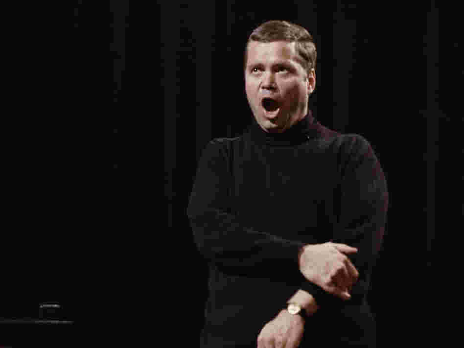 A portrait of Dietrich Fischer-Dieskau taken circa 1965.