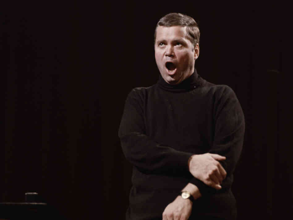 A portrait of Dietrich Fischer-Dieskau taken circa 1965.