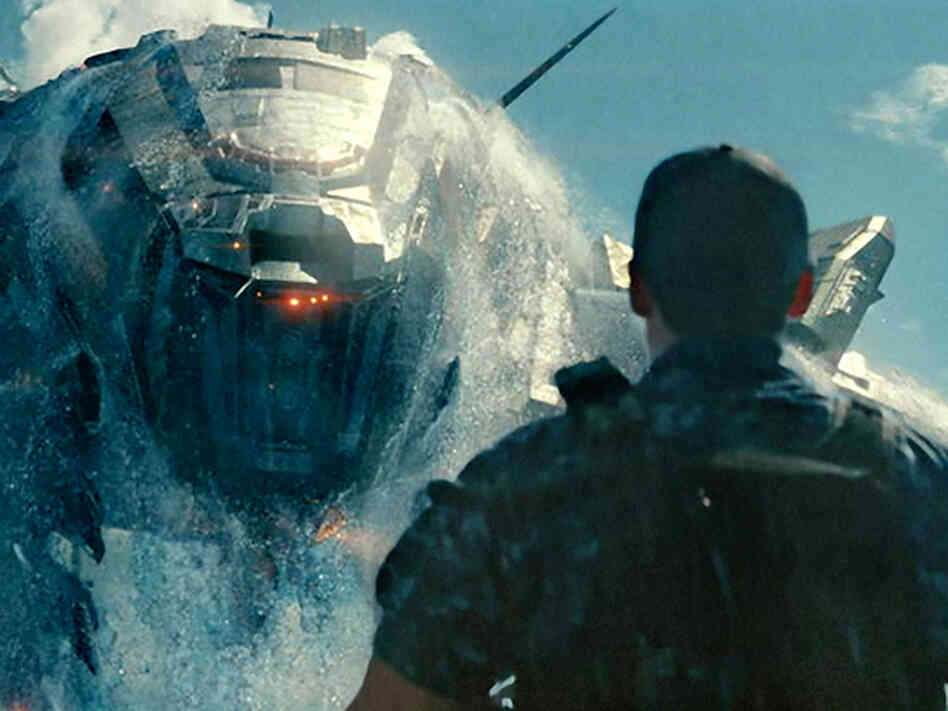 A scene from Battleship, which opens this weekend in the U.S. Thanks to earlier releases abroad, the film has already grossed $215 million worldwide.