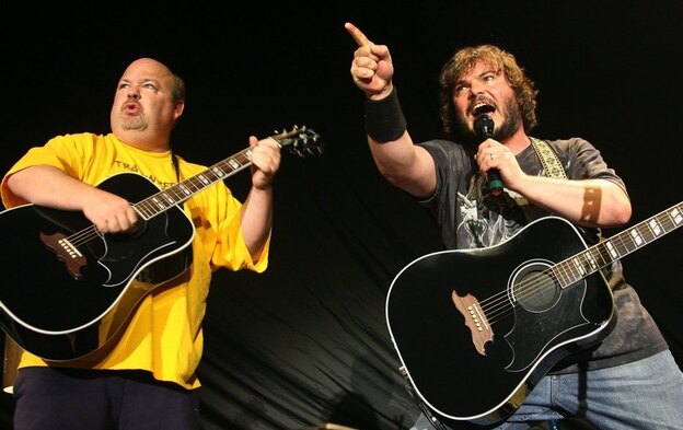 Kyle Gass (left) and Jack Black of Tenacious D.