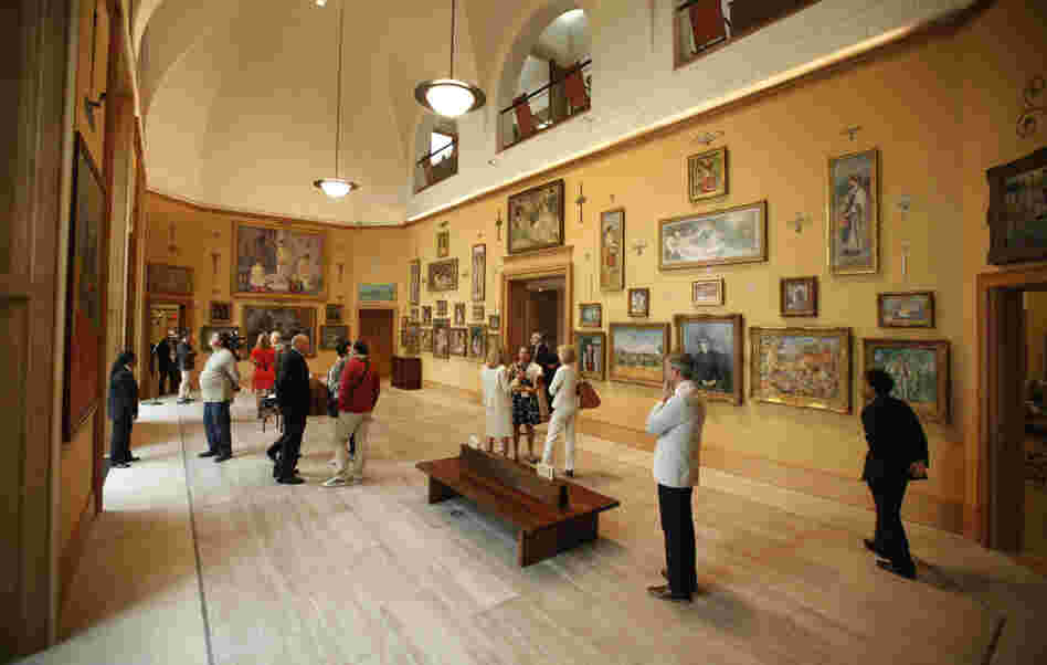 The lighting in the galleries of the new building (shown above) is a dramatic improvement over the lighting in the Merion building. But that's the biggest change; Barnes Foundation officials promised a Pennsylvania judge they would preserve the dimensions of the original galleries in the collection's new home.