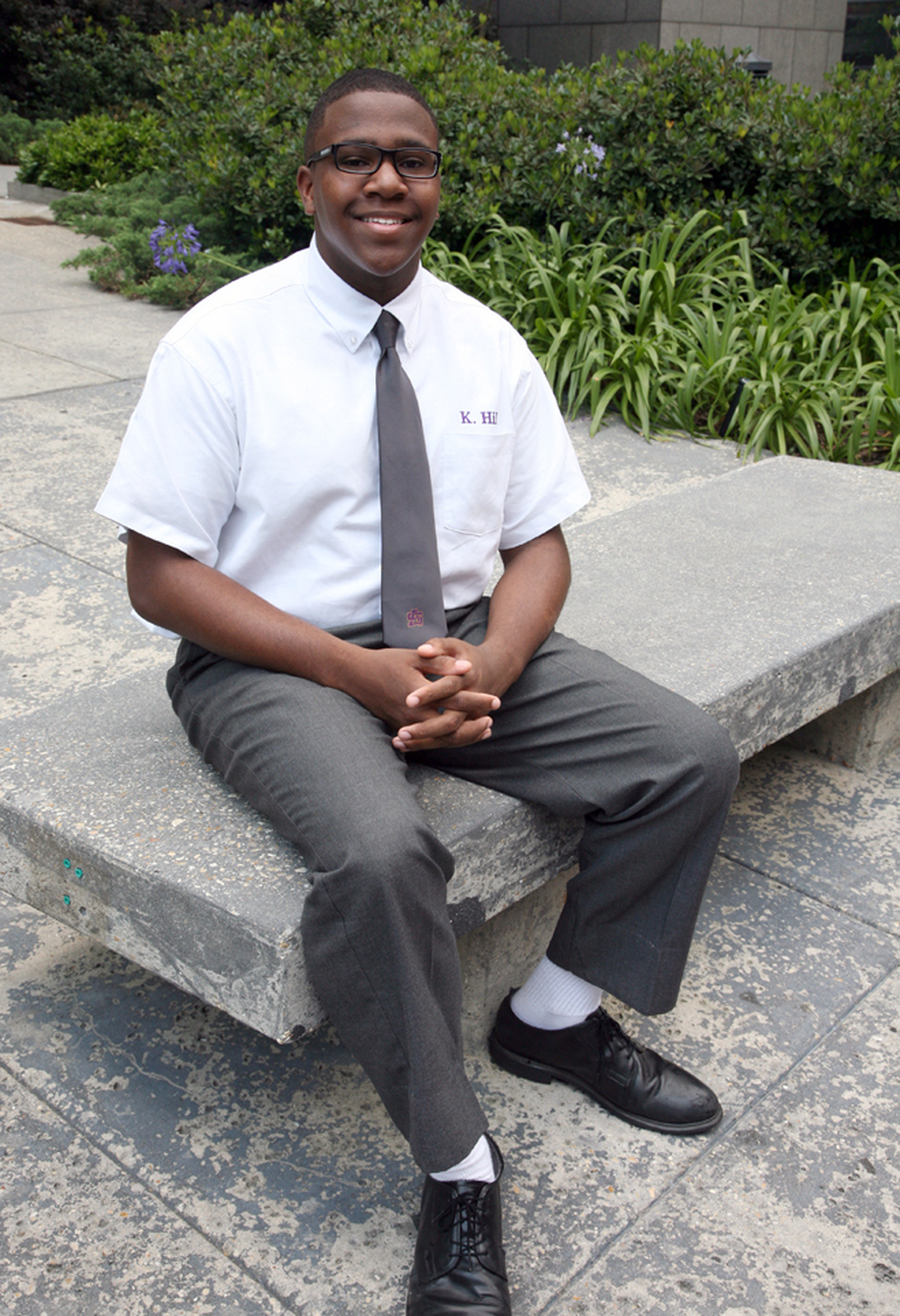 Karlton Hill, 15, was diagnosed with diabetes when he was 12. He works hard to manage the disease: He jogs and does pushups every day; he takes metformin is very careful about what he eats.