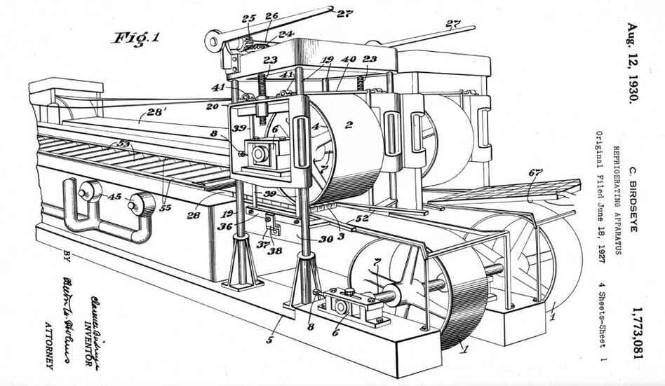 Clarence Birdseye And His Fantastic Frozen Food Machine The Salt NPR