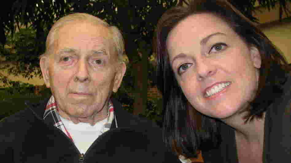Douglas Harlow Brown, 80, of East Lansing, Mich., with his daughter Jacki Bronicki. After Brown was hospitalized with broken ribs, Bronicki says, his doctors failed to communicate about his medication.