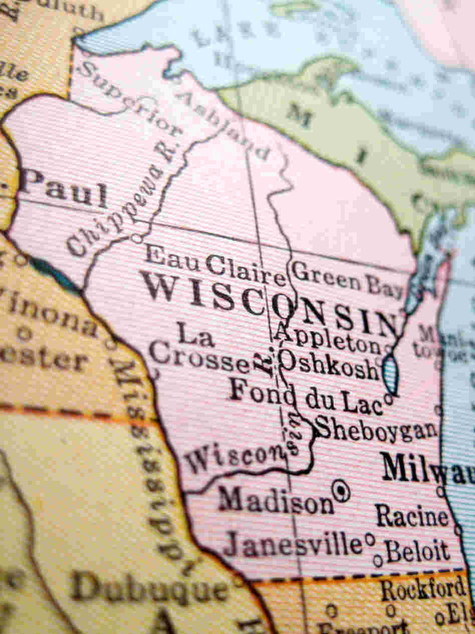 Map of Wisconsin