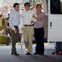 Chinese legal activist Chen Guangcheng, center, arrives at Washington Square Village on the campus of New York University on Saturday in New York. Chen escaped from his village in April and was given sanctuary inside the U.S. Chinese legal activist Chen Guangcheng, center, arrives at Washington Square Village on the campus of New York University on Saturday in New York. Chen escaped from his village in April and was given sanctuary inside the U.S.