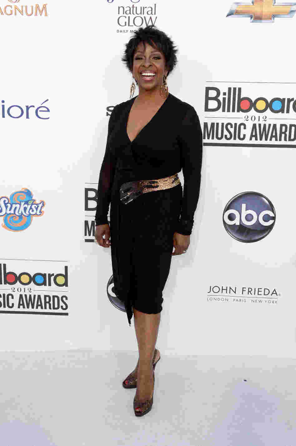 Singer Gladys Knight arrives at the 2012 Billboard Music Awards held Sunday night. Singer Gladys Knight arrives at the 2012 Billboard Music Awards held Sunday night.