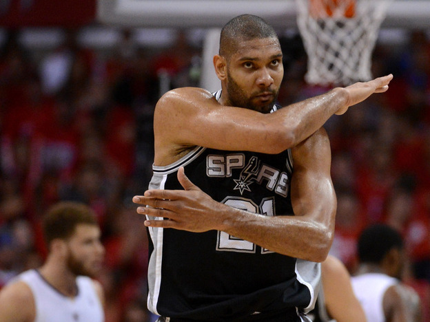 Tim Duncan and the San Antonio Spurs have won 18 games in a row as they head into the NBA's Western Conference Finals. But Frank Deford wants to know: Has anyone noticed?