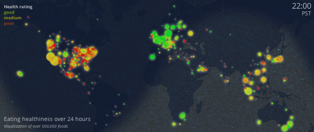 At 1 a.m. Eastern, late-night snacking is rampant across North America.