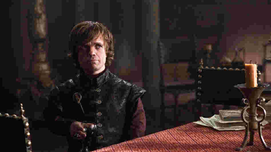 Peter Dinklage plays Tyrion Lannister on Game of Thrones, a role that he tells NPR he talked over with his grandmother. "She misunderstood me and she thought I said, 'interior banisters,' and she was quite confused by that, so it got off to sort of a clunky start." Dinklage has since won an Emmy and a Golden Globe for his performance.