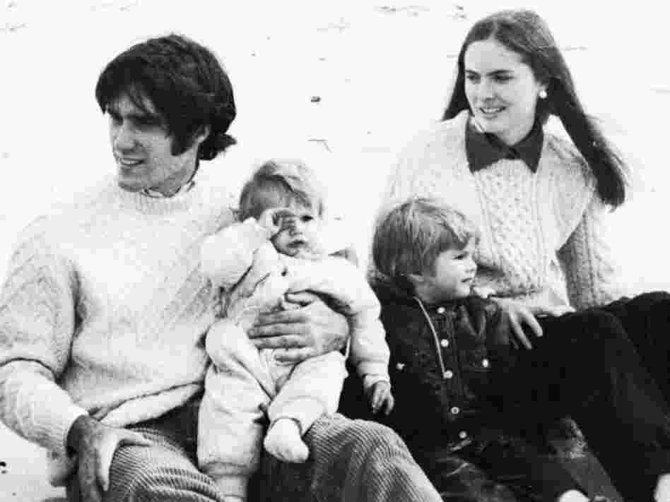 Mitt Romney with his wife, Ann, and two sons at a business school clambake in 1973. Mitt Romney with his wife, Ann, and two sons at a business school clambake in 1973.